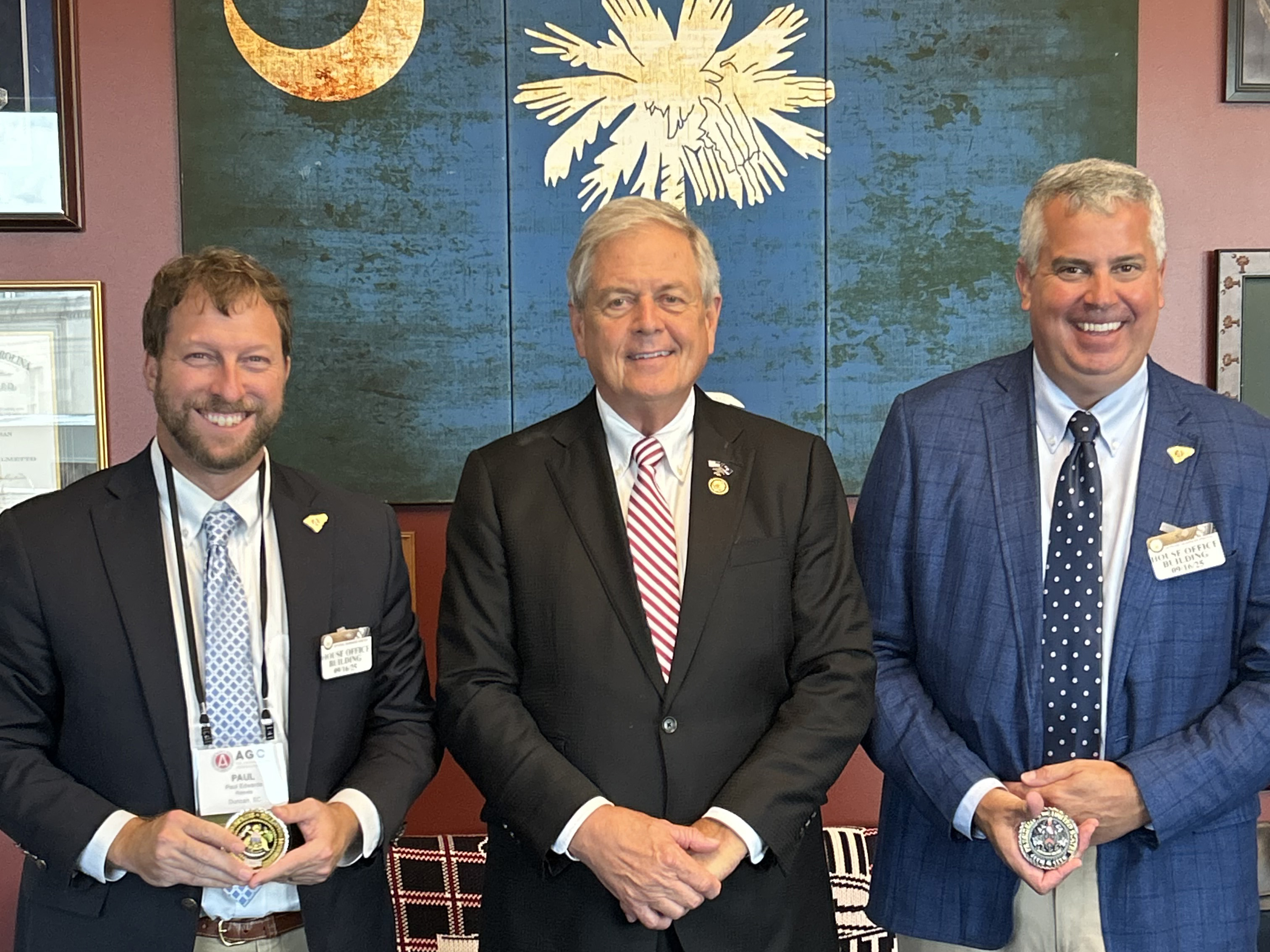 CAGC Staff and Board Members meet with Rep. Ralph Norman (R-SC, District 5)