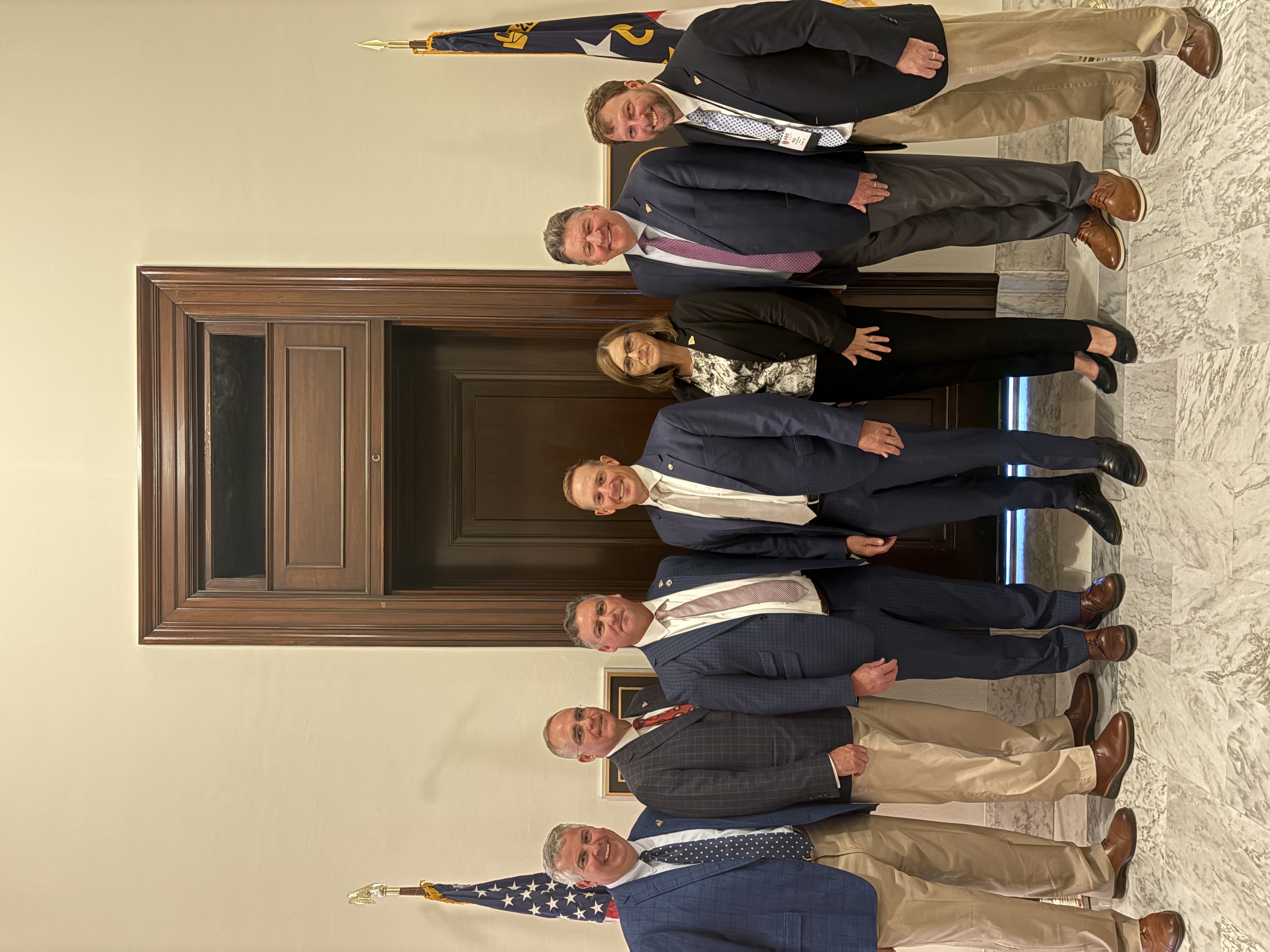 CAGC Staff and Board Members meet with Sen. Ted Budd (R-NC) 